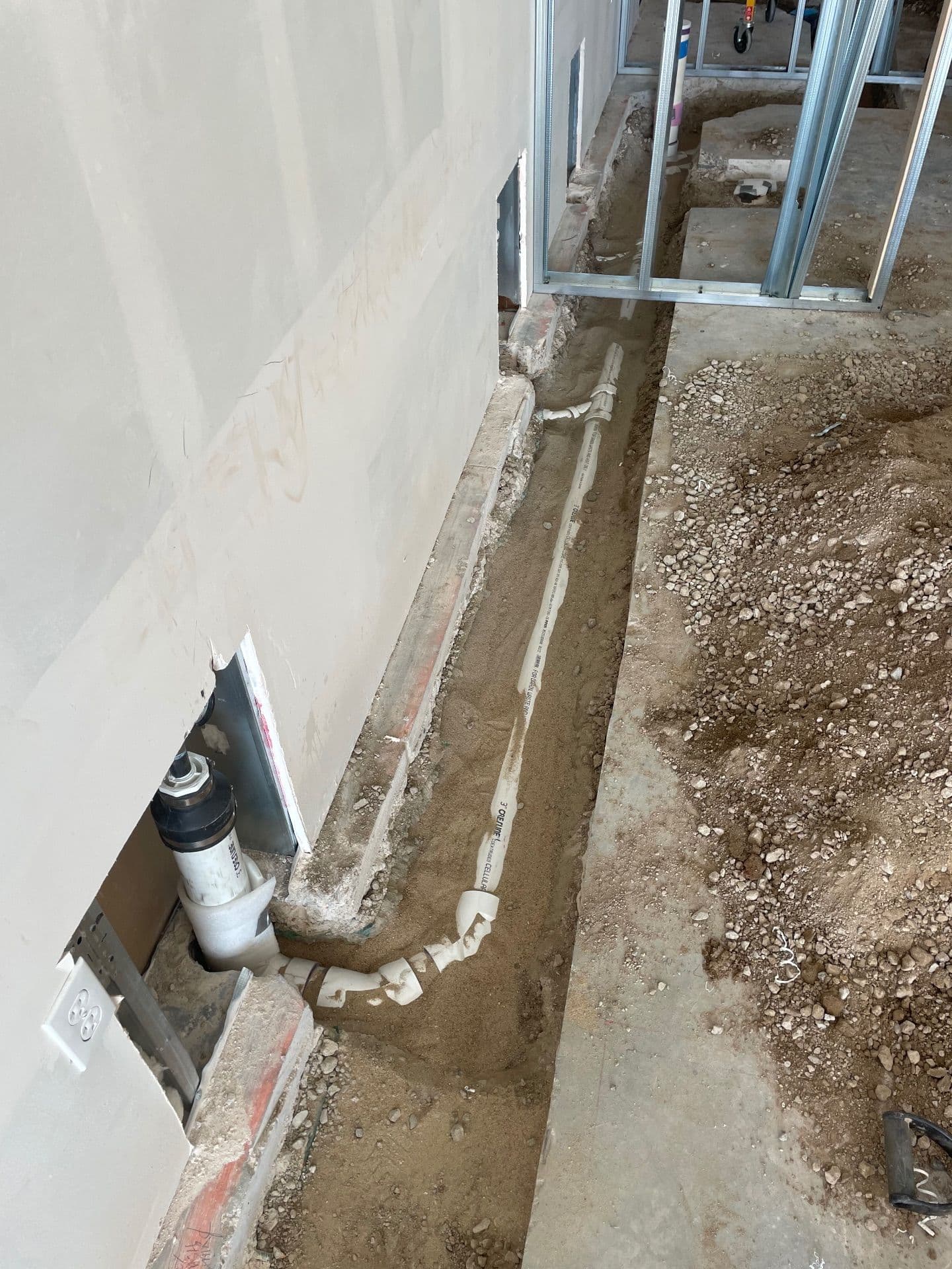 Commercial Plumbing Build Underway with Precision image