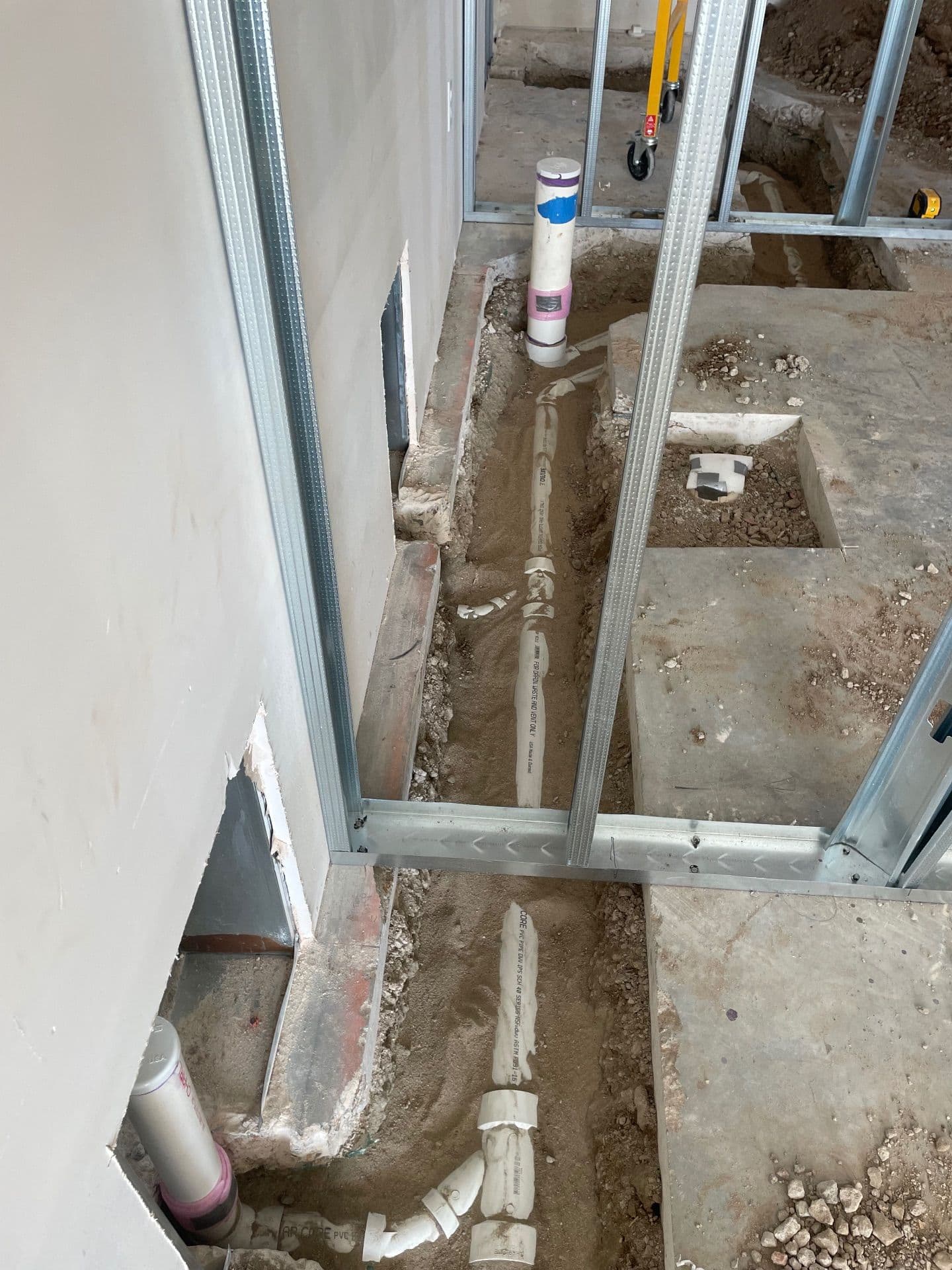 Gallery photos for Commercial Plumbing Build Underway with Precision: Image #1