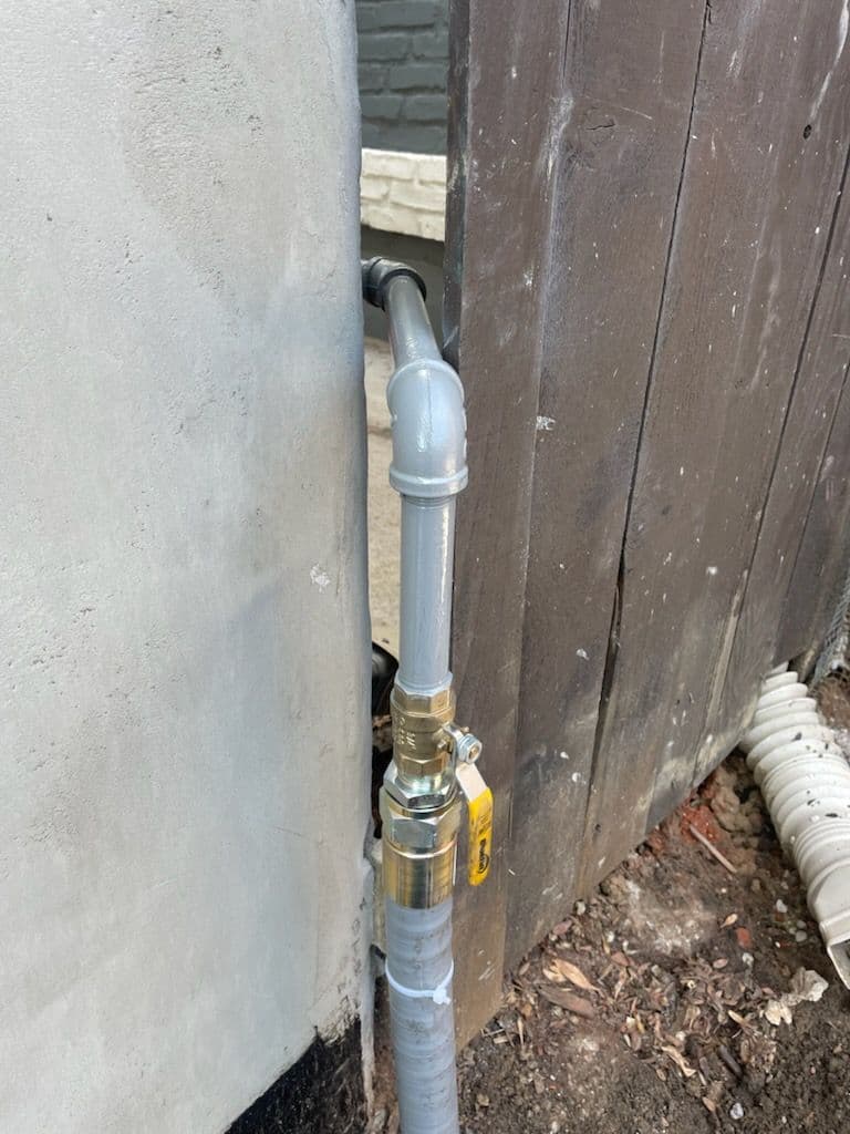Project Expert Gas Line Install for Outdoor Fire Pit image
