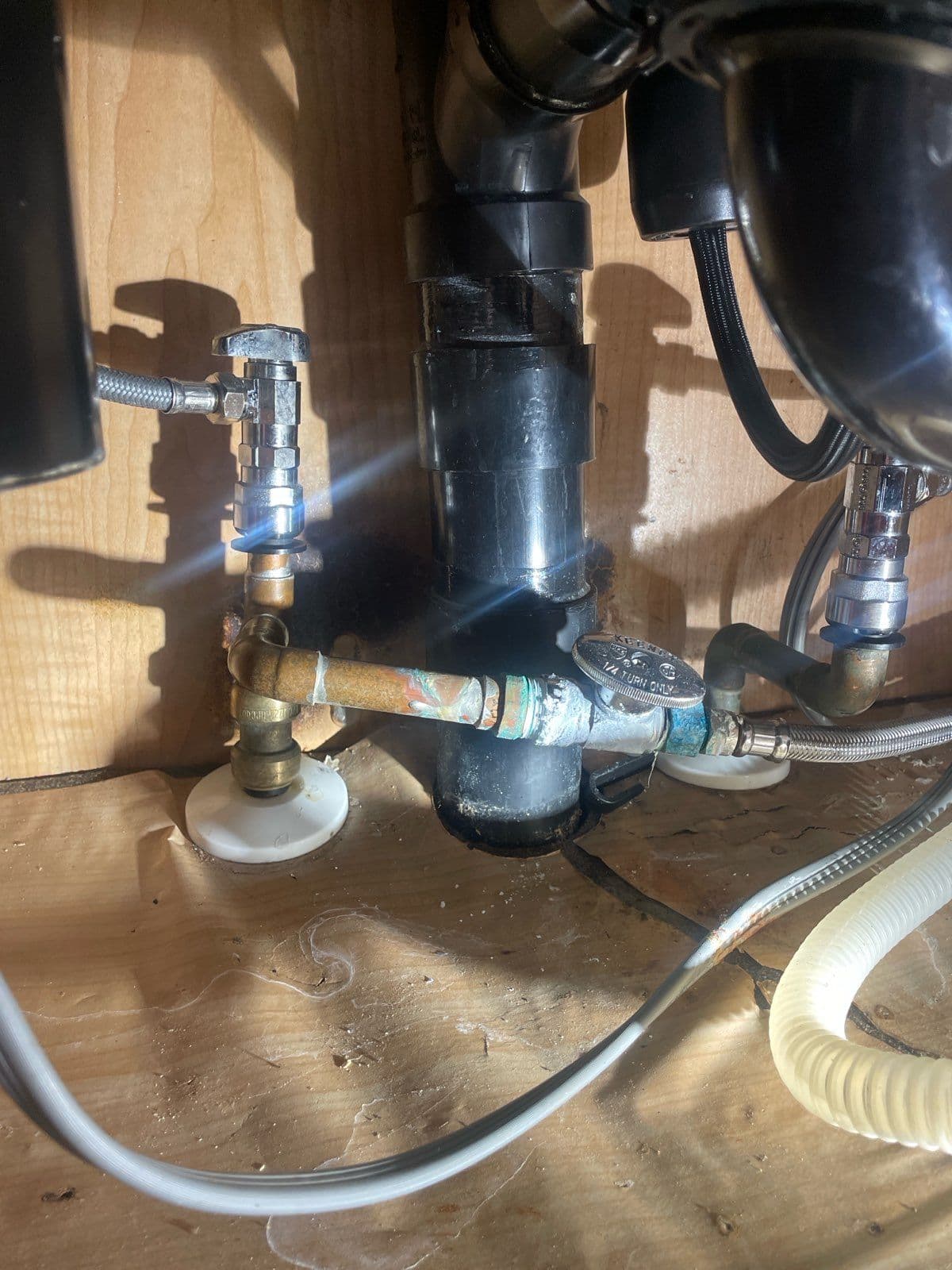 Expert Repiping Under a Kitchen Sink