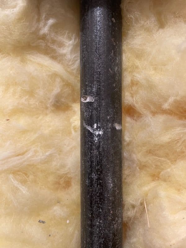 Gallery photos for Gas Line Mistake Corrected for Safety by Our Plumbing Experts: Image #1