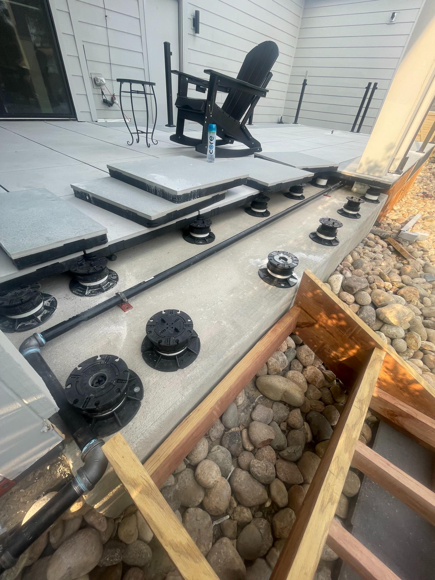 Outdoor patio gas line and plumbing work by Western Plumbing Solutions in Littleton, Colorado